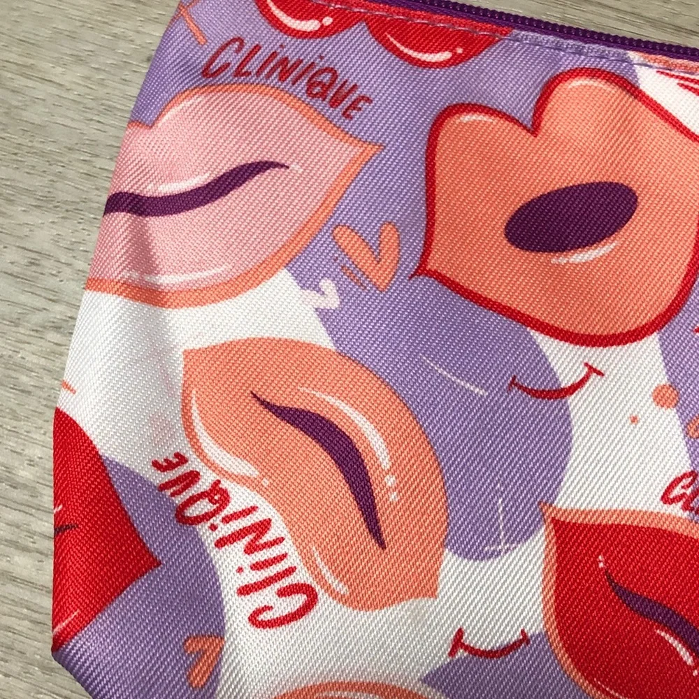 Clinique Makeup Bag Lips NWOT